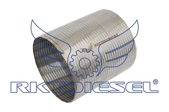 Tubo Silencioso Flexível - Inox