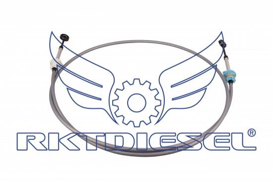 Cabo Comando Alavanca Câmbio-Prata